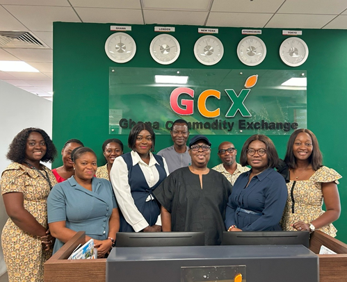 CAPITAL MARKET UNIT OF MINISTRY OF FINANCE PAYS FAMILIARIZATION VISIT TO GCX image