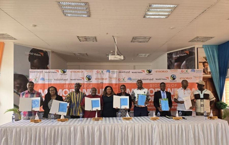 GCX PARTNERS WITH WORLD VISION AND OTHER KEY STAKEHOLDERS TO SIGN MOU FOR TRANSFORMING HOUSEHOLD RESILIENCE IN VULNERABLE ENVIRONMENTS image