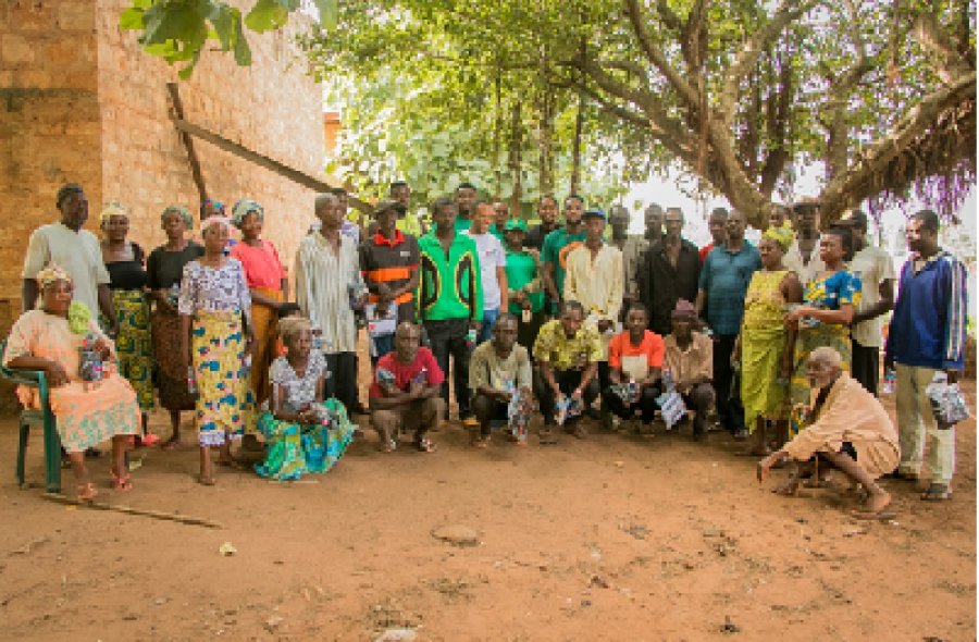 GCX HOLDS COMMUNITY ENGAGEMENT IN FARMING COMMUNITIES AROUND WENCHI, KINTAMPO, EJURA, AND KUMASI WITH SUPPORT FROM GHANA CARES OBAATANPA PROJECT image